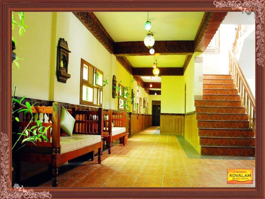 Kovalam Beach Hotel Dış mekan fotoğraf
